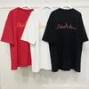 2023ss Vetements t-shirts VTM Oversized T-shirt voor mannen Hotter Than Your Ex Print Loose Fit Casual T-shirt Casual heren los T-shirt