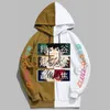 Sweats à capuche pour hommes Sweatshirts Anime My Hero Academia Sweats à capuche Cool So Todoroki Bakugou Deku Pull Sweat à capuche Patchwork Hauts à manches longues pour hommes 230920