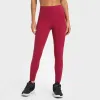 2023new com nervuras yoga leggings L-40 mulheres calças esportivas de cintura alta sem costura esporte femme ginásio leggins treino fitness collants atlético wear designer