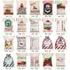 Bag Christmas Drawstring Bags Large Size Santa Sacks Bag Party Favor Supplies Canvas bagXmas Decorations i0921