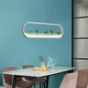 Lampade a sospensione Lampadario Ristorante moderno Lampada da tavolo da bar grigia/bianca Designer LED minimalista creativo
