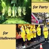 Themakostuum Volwassen Unisex Grappig Bananenpak Geel Kostuum Licht Halloween Fruit Fancy Party Festival Dansjurk Kostuum 230921