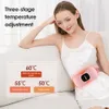 Autres articles de massage Ceinture chaude utérine Portable Réchauffement Artefact Vibration Coussinets chauffants rapides pour le soulagement de la douleur des crampes menstruelles 230920