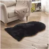 Dywany zmywalne sztuczne owczegy dywan dywan kudłaty sofa podłogowa poduszki kuchenne mata futra owca strefa dom D20225 DROP DHITD