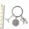 New Arrival Stainless Steel Key Chain Key Ring Sport Ice Hockey Key Chain Keyring Hockey Lover Gifts for Men Women Jewelry252i