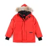 kanadensiska gooses fjäder puffer jackor kvinnor designer utomhus wyndham sax ytterkläder huva fyrrure manteau ren down jacka män kappa hiver parka doudoune