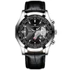 Watchsc-nouvelle montre colorée simple style sport montres argent noir ceinture 226H