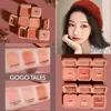 Румяна GOGO TALES Blush Natural Nude Makeup Peach Blush Palette Cheek Contour Blush Cosmetics Румяна для макияжа Rouge Cheek Tint Blush 230921