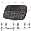 Keyboards Rii i4 Mini Bluetooth Wireless Keyboard With Touchpad 2.4GHz Backlit Mouse Remote Control For Windows Android TV Box Smart TV 230920