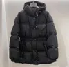 디자이너 재킷 여성 다운 코트 데님 테리 파카 패션 복구 재킷 남성 블레이저 트라이앵글 버지 겨울 두꺼운 코트 메가 -12 CXG9217