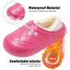 Slippers Heren Winter Dikke Zool Katoenen Laarzen Dames Waterdicht en Antislip Paar Eenvoudig Huis 230921