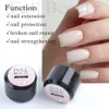 Vernis à ongles 5 ml Gel de fibre pour ongles cassés réparés fibre de verre soie Extension UV colle de construction rapide vernis vernis transparent outil de manucure SA1520 230921