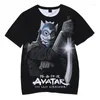 Men's T Shirts 2023 Avatar den sista Airbender T-shirt Anime 3D-tryck Streetwear Men Women Fashion Shirt Harajuku Kids Tees Boy Girl Girl Girl