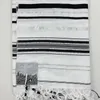 Halsdukar Talit Prayer Shawl 180 x 130 cm 70 51 tum Je Israel Tallit för Christian 230921