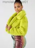 Women's Fur Faux Fur Women Winter Warm Faux Fur Coat Colorful Furry White Pink Plush Jacket Casual Long Sleeve Shaggy Sheepskin Short Coats Outerwear J230921