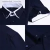 Camisas de vestir para hombres TFETTER Camisa de negocios de verano Hombres Manga corta Camisa con botones Cuello vuelto Camisas casuales Ropa para hombre Tallas grandes 5XL L230921