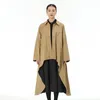 Women's Trench Coats Superaen Original Long Coat Autumn and Winter 2023 Overdimensionerad Loose Casual Batwing Sleeve Jacket 230920