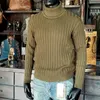 Pulls pour hommes Pull à col roulé Regualr Fit Smart Business Mode Automne Hiver Pull tricoté