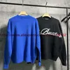Men's Sweaters Black Blue Crewneck CB Sweatshirts For Men Women Pullover Scrawled Slogan Jacquard Cole Buxton Knitted Sweater T230921