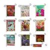 Banner Flags Cam Garden Flag Courtyard Welcome Yard Linen Material 45X30Cm 500Pcs/Lot Sn3312 Drop Delivery Home Festive Party Supplie Dha59