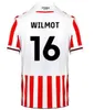 23/24 Stoke City Mikel Campbell Soccer Jerseys Smith Fletcher Powell Brown Clucas Home Kits 23/24 Lewis Baker Baker Men Kids Kit Football Shirts Uniforms Tops66 8896