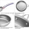 Pannor Titanium Stekpanna 24/26 cm NONSTICK FRY FRIED EGG STEAK Hem Hälsosamt kök Köksgryta för gasspis induktionskokare