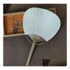 Other Event Party Supplies Paddle Hand Fans With Bamboo Frame And Handle Wedding Favors Gifts Paddle-Paper Fan Spanish-Fan Sn2895 Dhbst