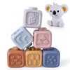 Intelligenzspielzeug Koala Silikonbausteine für geborene Bildung Geschenke für Baby Kinder Lustige Spielzeuge 230919