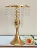 Kerzenhalter Ankunft Golden und Silber Hochzeit Kristall Tischdekoration Party Straße führt Heimdekoration 1 Los 12 Stück