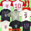 23 24 Kane Musiala Soccer Jersey Playerバージョンde Ligt Sane Bayern Munich Gnabry Goretzka Muller Davies Kimmich Shirt Men Kids Kit 2023 2024