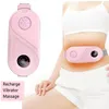 Other Massage Items TAKROL Waist Massager Warm Uterine Electric Period Cramp Vibrator Heating for Menstrual Relief Belt Care Stomach 230920