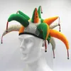 Berretti Irlanda Canival Party Divertente Clown Mago Cappello Berretto Costume Bambini Parrucca per adulti Copricapo per capelli Accessori Abito in maschera UP