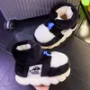 Slippers Women Winter Warm Shoes Plush Lining Indoor Cotton Slippers Couple Platform High Top Snow Boots Female Male Home Slipper 230920