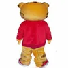 2019 Torte di cartone animato di fabbrica di sconto Costume della mascotte di Daniel Tiger Costumi della mascotte di Daniele Tigere291O