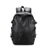 Korean backpack men's leather fashion travel bag schoolbag leisure men's bag fashion trend Computer Backpack 230921