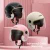 Schlittschuhhelme Schutzhelm mit 2 Schutzbrillen ABS-Arbeitskappe Schutzhelm zum Klettern Reiten Motorradhelm Outdoor 3/4 Halbhelm 230921