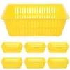 Dinnerware Sets 7 Pcs Storage Baskets Woven Coin Sundry Container Decorative Game Currency Multipurpose Plastic