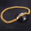 Luxus 999 Gelbgold Halskette Für Männer 8m10m12m Halskette Dominierende Thai Halskette Geburtstag Jahrestag Edlen Schmuck Gifts240D