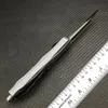 マイクロテックS/Eオートマチックナイフ440Cブレード亜鉛合金象眼細工カーボンファイバーハンドル