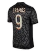 S-4XL MBAPPE third away soccer jerseys 23 24 KOLO MUANI Maillots de football 2023 2024 MARQUINHOS VERRATTI HAKIMI O.DEMBELE men kit shirt uniforms maillot foot