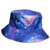 2019 nuevas estrellas del espacio unisex sombrero de cubo gorras de hip hop unisex hombres otoño algodón Galaxy Bucket Caps2898