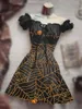 Robes décontractées 3D imprimé sexy femme dentelle robe de plage hawaïenne boho manches courtes Halloween été vacances marque 2023