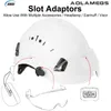 Skateshjälmar Säkerhetshjälm med skyddsglasögon ABS Byggnadsarbetet Skydd Hard Hat för att klättra Ridning Utomhus Working Rescue Helmets 230921