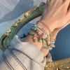 Многослойный браслет из бисера в богемном стиле Y2K, женский летний цветной браслет ручной работы из бисера-цепочки для девочек, ювелирные аксессуары в стиле бохо