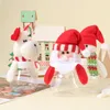 Storage Bottles 3pcs Christmas Plastic Candy Jar Empty Cookie Jars Box Container Party Decoration (Santa Snowman Elk)