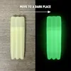 Tobacco 3 Joints Holder Plastic Doob Tube Luminous Noctilucent Glow in the Dark Stash Jar Herb Container Storage Cigarette Rolling Cone Paper Pill Pre Roll Case