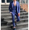 Men's Suits 2023 Suit Double-Breasted 2-Piece Notch Lapel Blazer Jacket Tux & Trousers For Wedding Party (Jacket Pants)