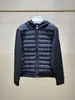 Men's Down Parkas Hat Striped mens jacket France Luxury Brand hoodie jumper 'NFC' High Quality sweatshirts Size M--XL NFC scan x0921