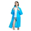 Raincoats Eva Non-Disposable Raincoat Adt Fashion Clear Rainwear Poncho Outdoor Tourism Thicken Designs Slicker Reusable Dhs Sn4206 Dhz7O