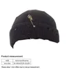 Czapki becaluskull Winter Harajuku y2k dzianinowy kapelusz Kobiety moda ciepłe grube mężczyźni Hip Hop Pin Hole Skullcap Krótka czapka unisex podstawowa czapka 230921